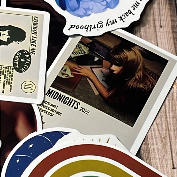 5for$10 Singer Taylor Swift Album 50Pc Stickers Waterbottle, Notebook, More - Picture 2 of 5